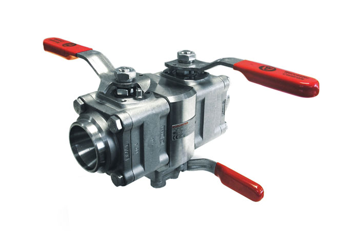 Worcester Series 22 Double Block & Bleed Ball Valve